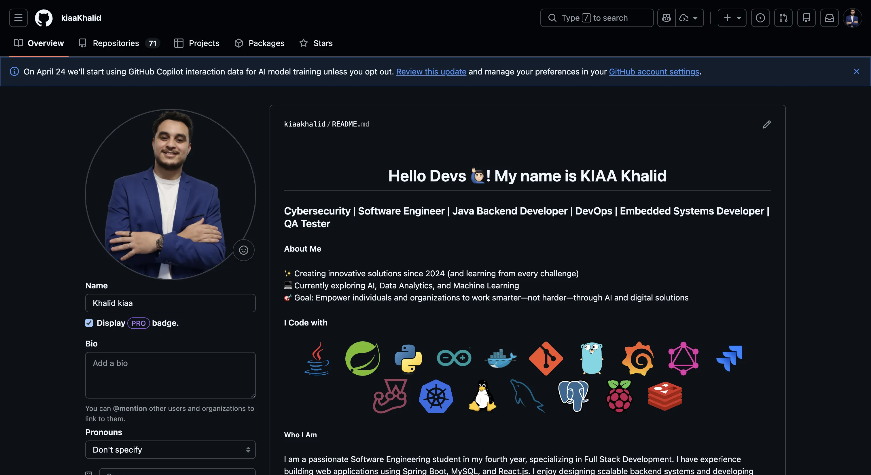 GitHub Profile